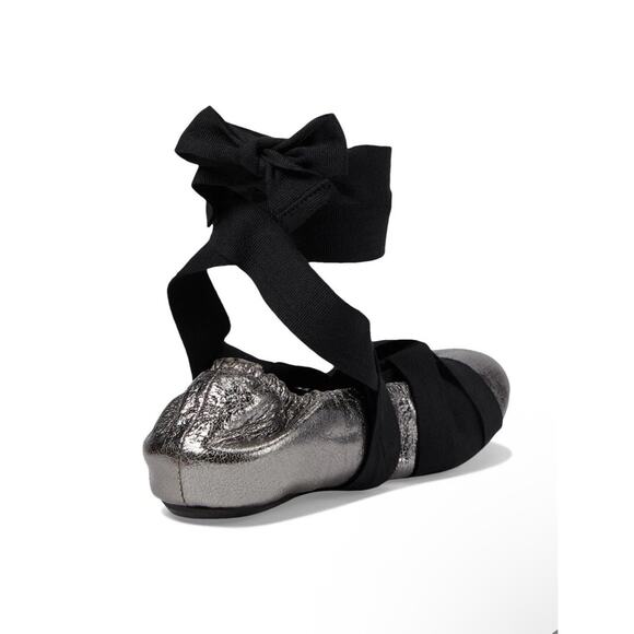 Free People Cece Wrap Ballet Flats Size 9 New - Picture 3 of 5